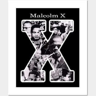 Malcolm X Posters and Art